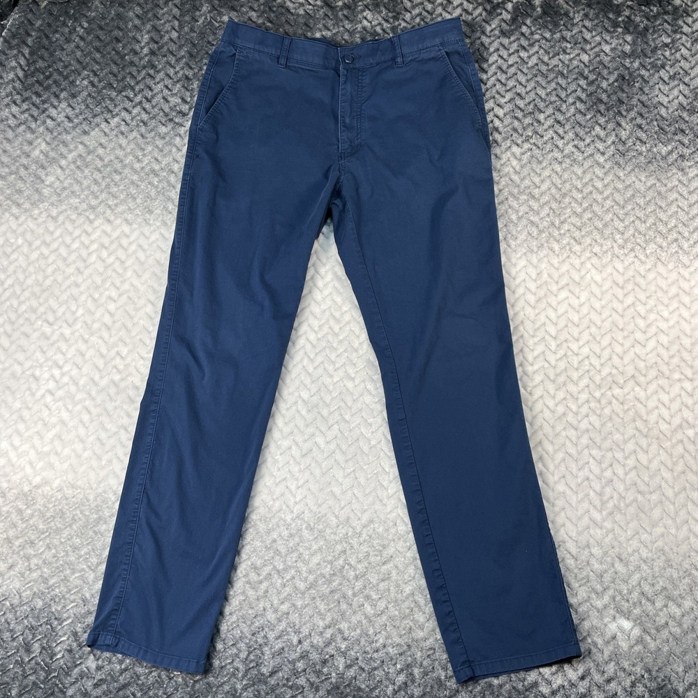 FootJoy Mens Pants 33X32(30") Navy Blue Tour Athletic Fit Performance Golf FJ